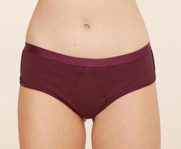 Periodenslip „shorty Sporty“ Für Teenager Super Mädchen Pflaume XS von Sisters Republic