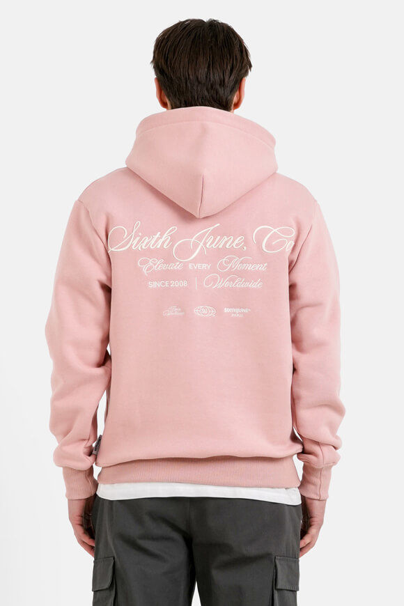 Sixth June Kapuzensweatshirt | Pink | Herren  | M von Sixth June