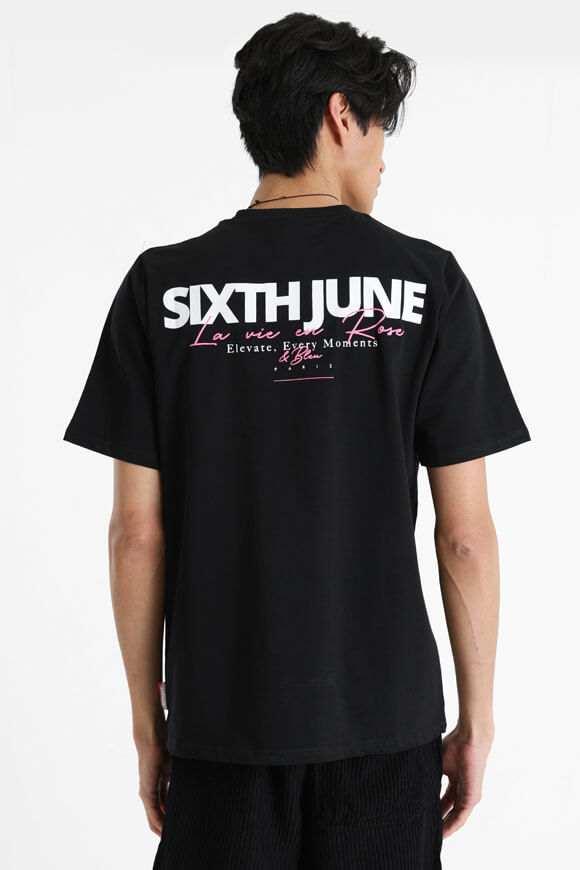 Sixth June T-Shirt | Black | Herren  | S von Sixth June