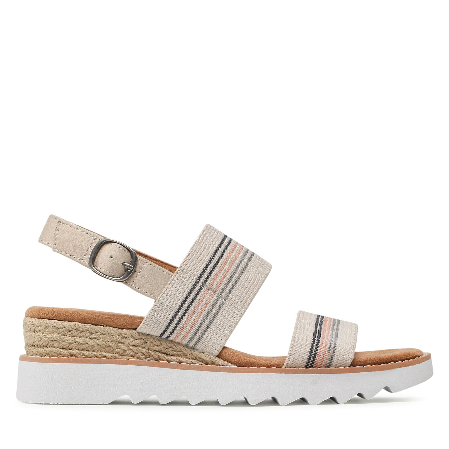 Espadrilles Skechers BOBS Tea Time 113863/NTMT Beige von Skechers