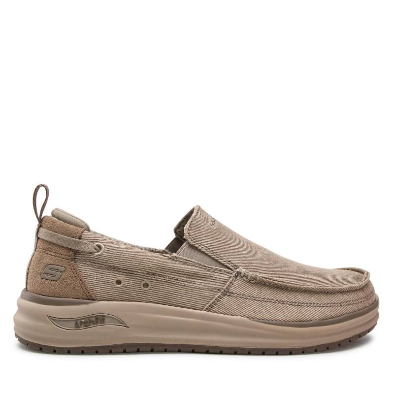 Halbschuhe Skechers Port Bow 204605/TPE Beige von Skechers