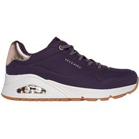 SKECHERS Damen Freizeitschuhe Uno Shimmer Away lila | 36 von Skechers