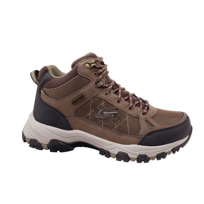 Skechers Mid Cut Trekking- und Wanderschuh Herren braun braun, 40 von Skechers