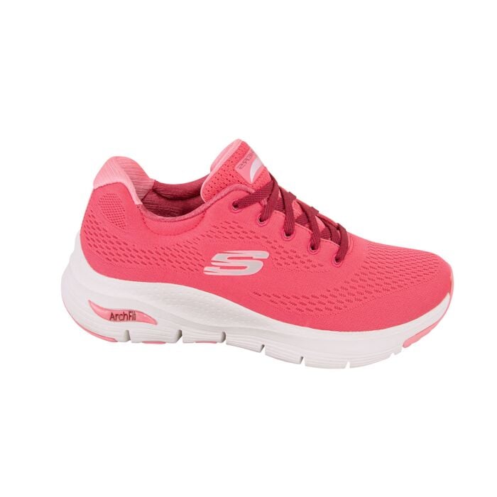 Skechers Schnürschuh Arch Fit für Damen koralle, 36 von Skechers