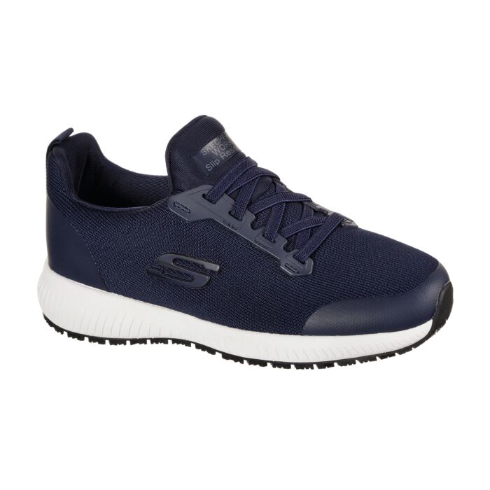 Skechers Work Anti-Rutsch Schlupfschuh Damen marine, 35 von Skechers