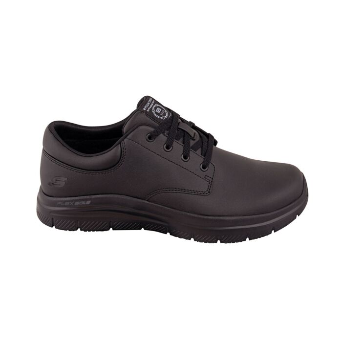 Skechers Work Anti-Rutsch Schnürschuh für Herren, schwarz, 39 von Skechers