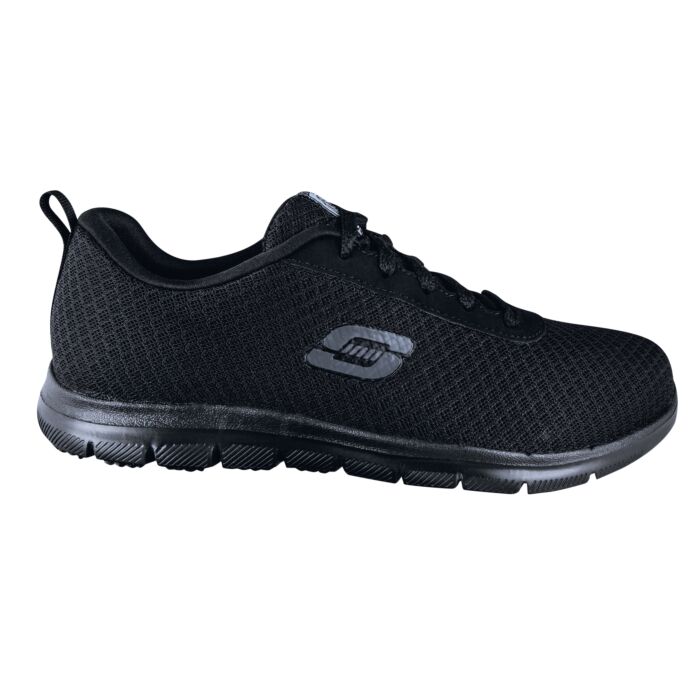 Skechers Work Damen-Schnürschuh schwarz, 35 von Skechers