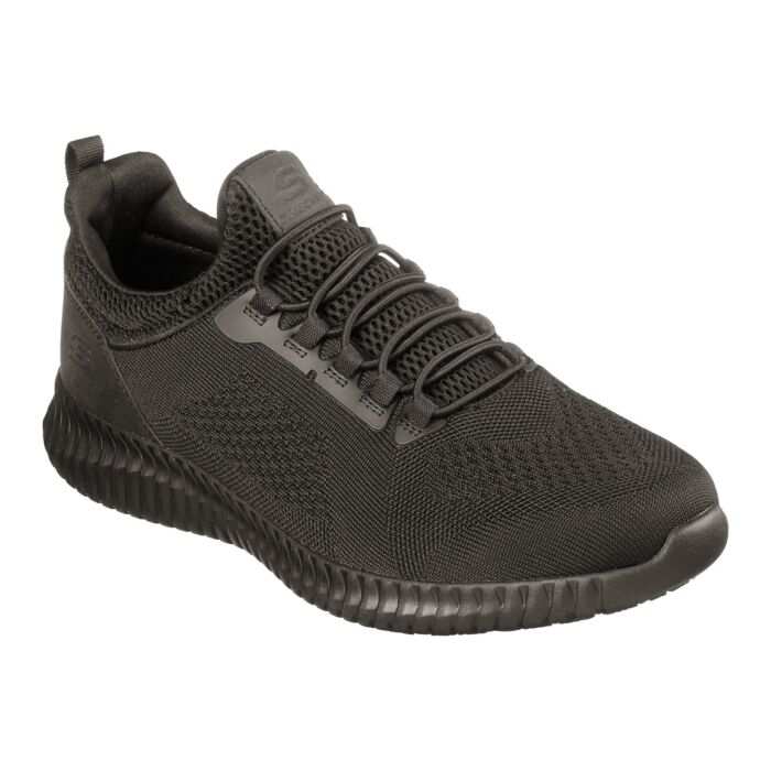 Skechers Work Herren-Schlupfschuh Cessnock, schwarz, 43 von Skechers