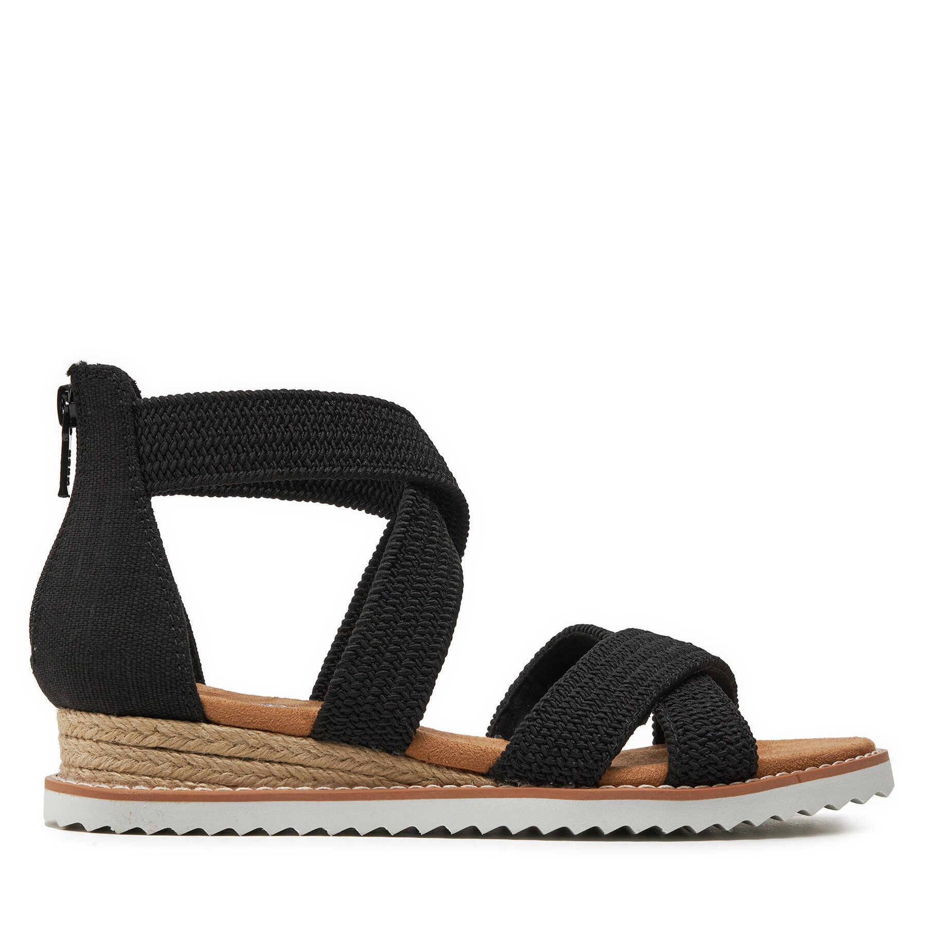 Sandalen Skechers Bobs Desert Kiss - Desert Nights 113540/BLK Schwarz von Skechers