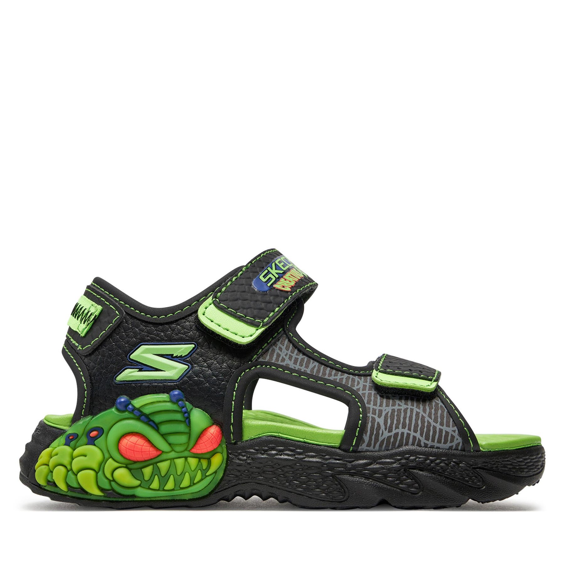 Sandalen Skechers Creature-Splash- 400614L/BKLM Schwarz von Skechers