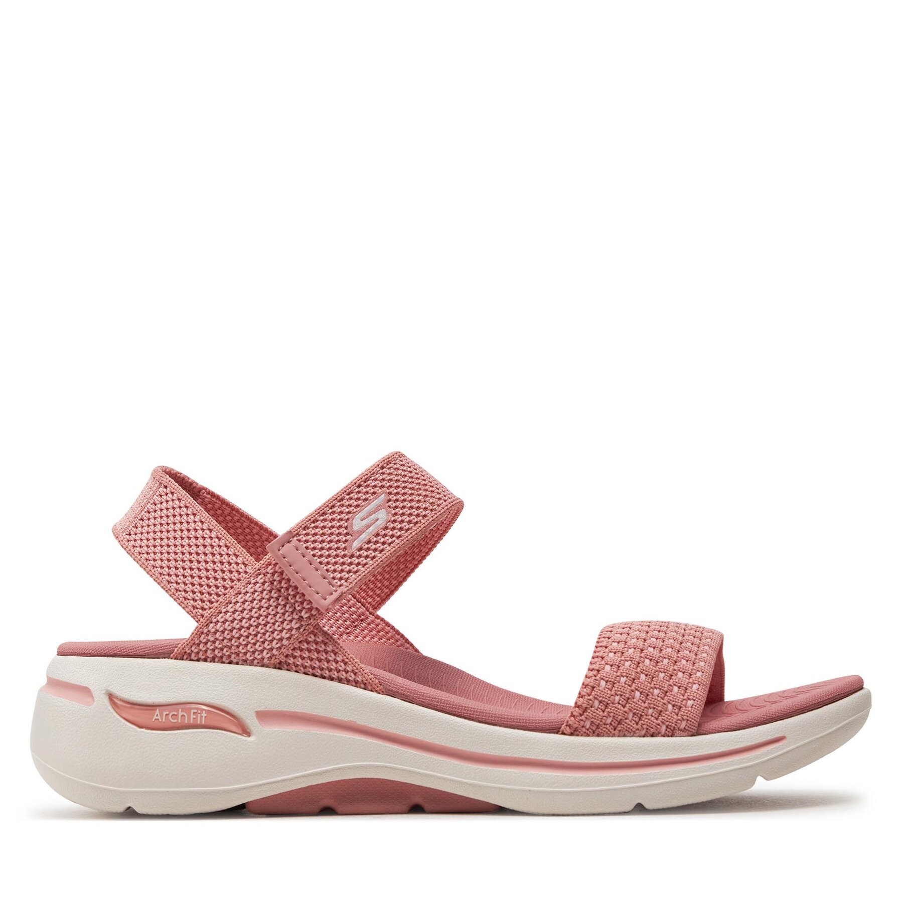 Sandalen Skechers Go Walk Arch Fit Sandal-Polished 140264/ROS Rosa Sandalen Skechers Go Walk Arch Fit Sandal-Polished 140264/ROS Rosa von Skechers
