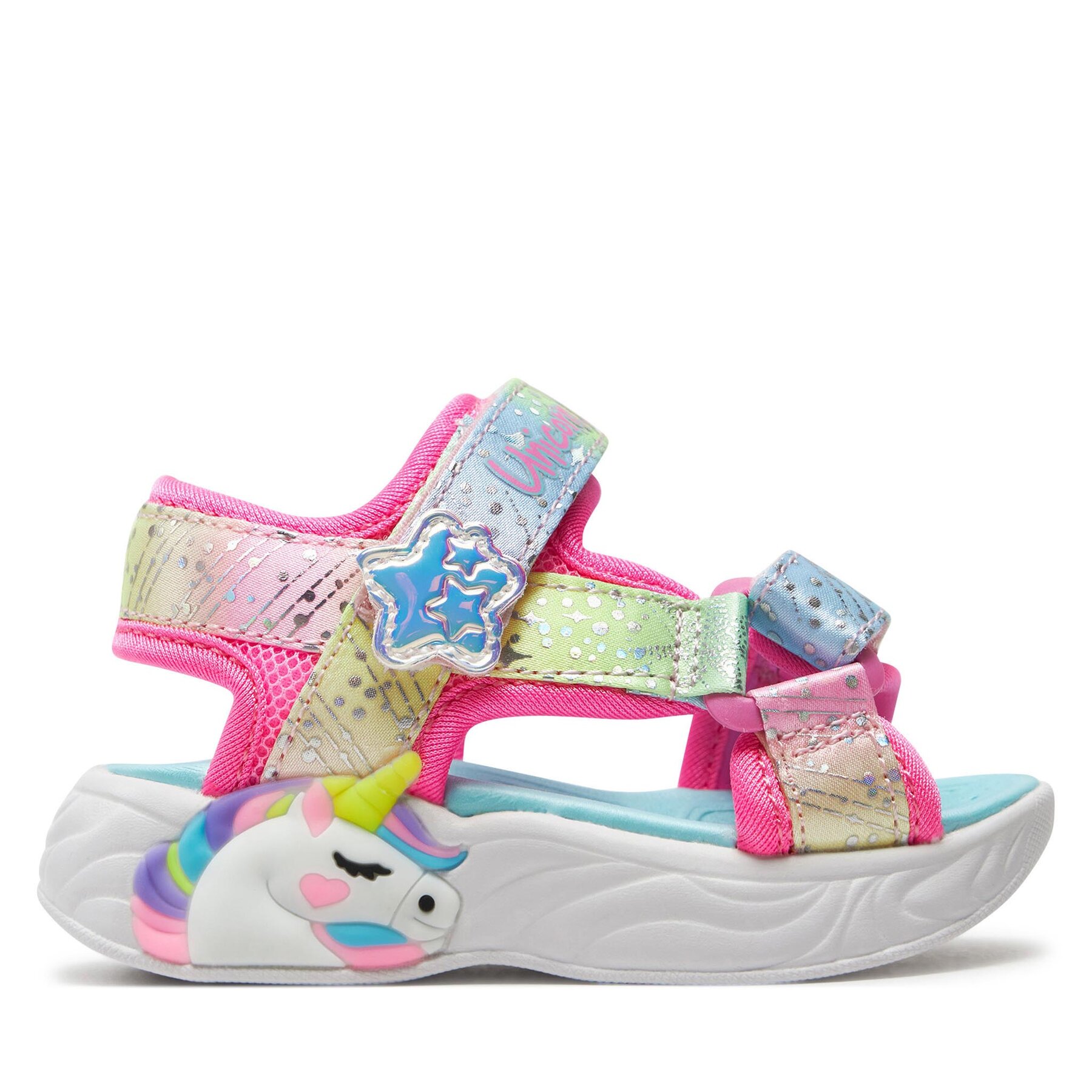Sandalen Skechers Unicorn Dreams Sandal-Majestic Bliss 302682N/PKMT Rosa Sandalen Skechers Unicorn Dreams Sandal-Majestic Bliss 302682N/PKMT Rosa von Skechers