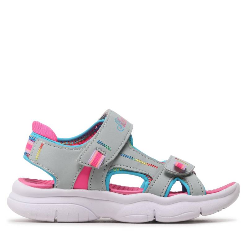 Sandalen Skechers Vibrant Mood 302984L/SLPK Grau von Skechers