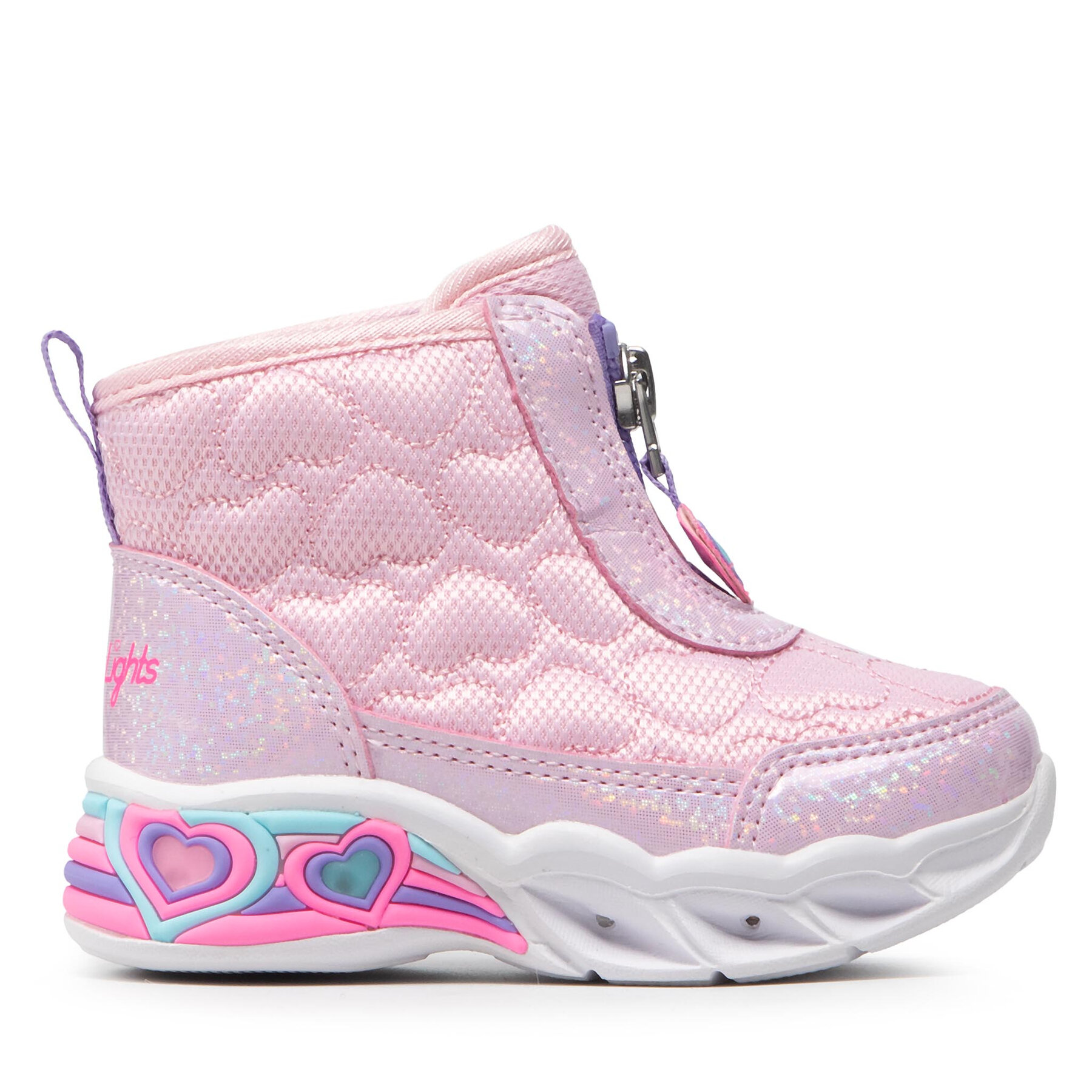 Schneeschuhe Skechers Heart Hugger 302666N/PKMT Rosa von Skechers