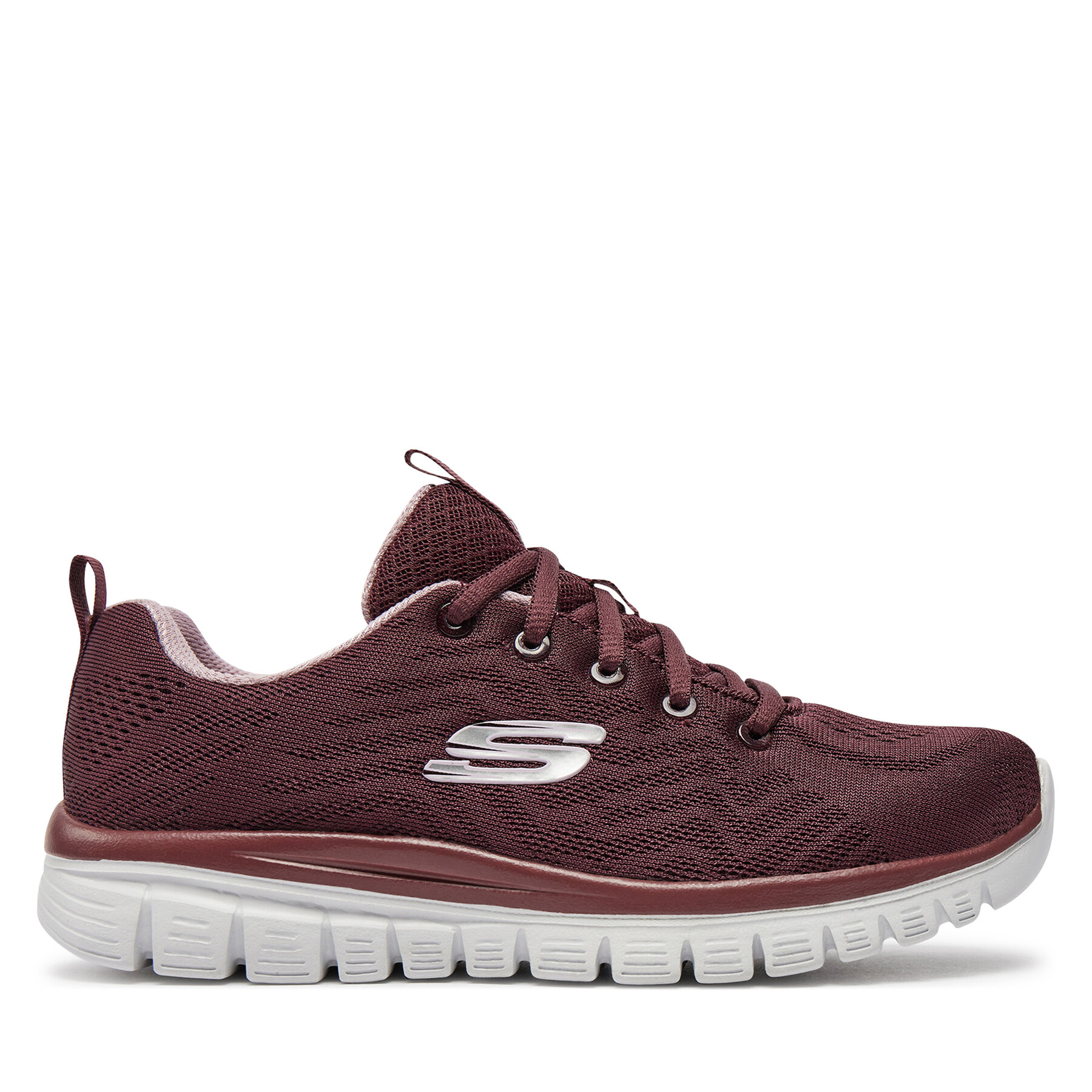 Sneakers Skechers Get Connected 12615/WINE Dunkelrot Sneakers Skechers Get Connected 12615/WINE Dunkelrot von Skechers