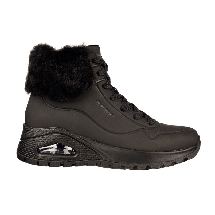 Skecher Street Uno - Stand on Air Schnürstiefel für Damen schwarz, 35 von Skechers