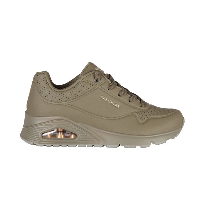 Skecher Street Uno - Stand on Air Sneaker für Damen olive, 35 von Skechers