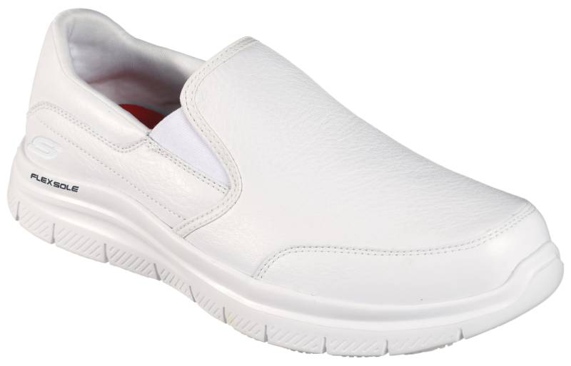 Skechers Berufsschuh »FLEX ADVANTAGE SR«, Slipper für Gastronomie, Pflege, Krankenhaus mit Stretcheinsatz von Skechers