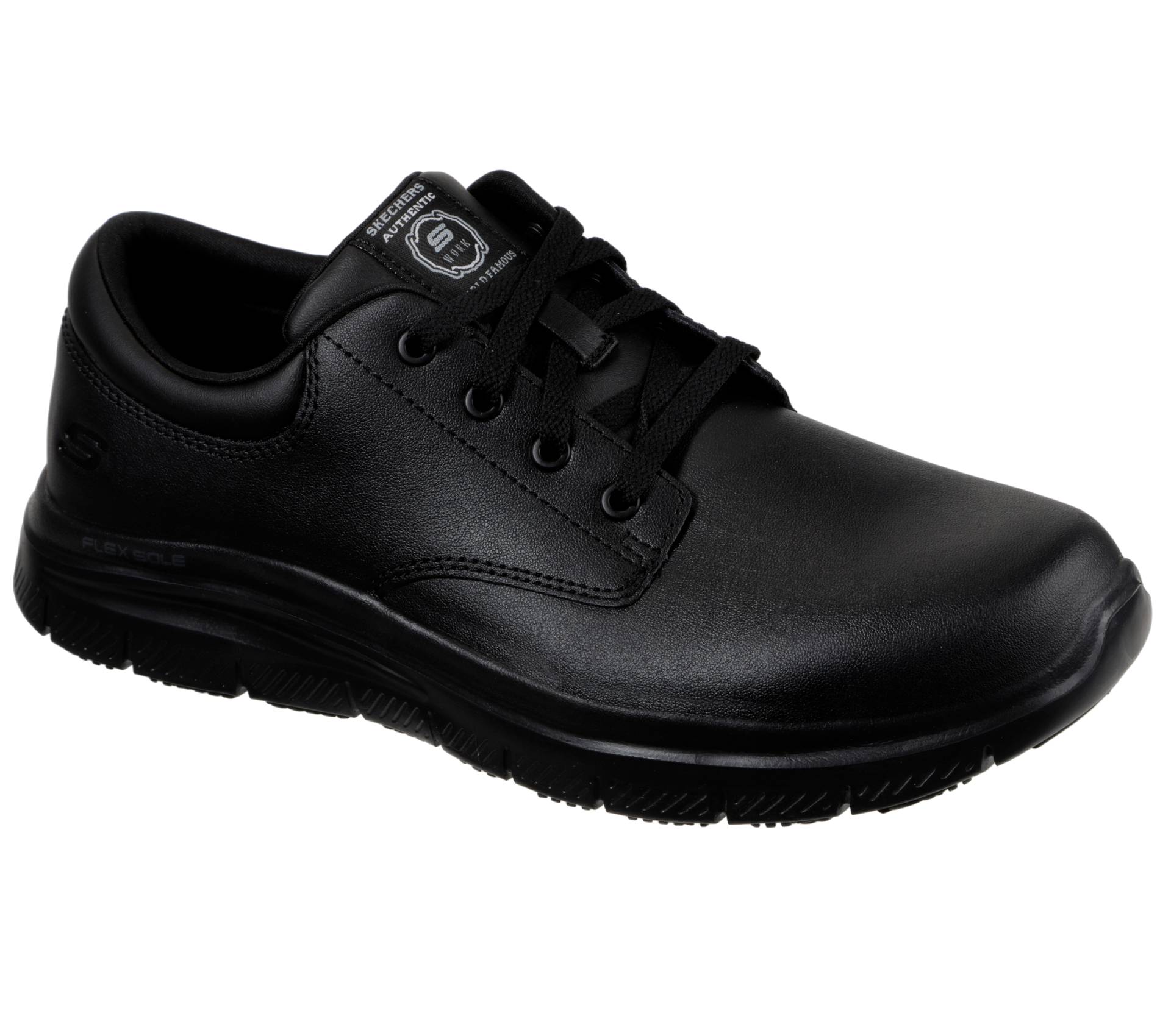 Skechers Berufsschuh »FLEX ADVANTAGE SR-FOURCHE«, Schnürschuh für Gastronomie,Pflege mit gepolsterter Innensohle von Skechers