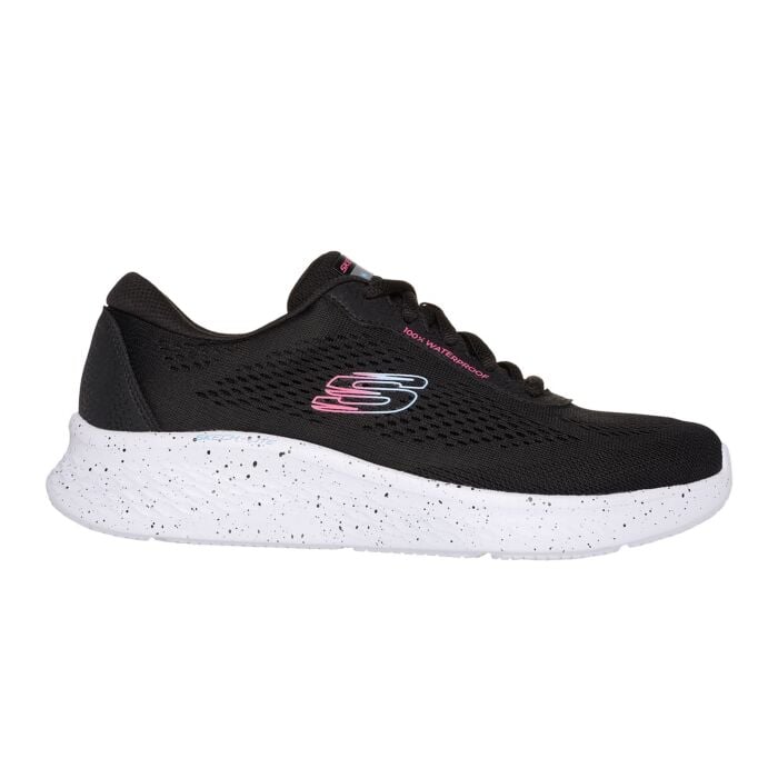 Skechers Damen-Sneaker mit wasserabweisender Membrane schwarz von Skechers