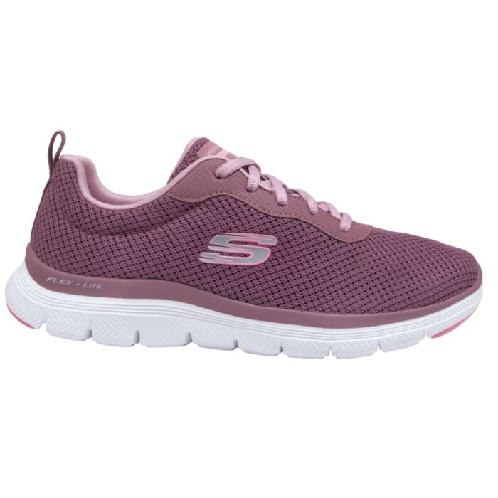 Skechers Flex Appeal 4.0 Schnürschuh für Damen dunkelrot von Skechers