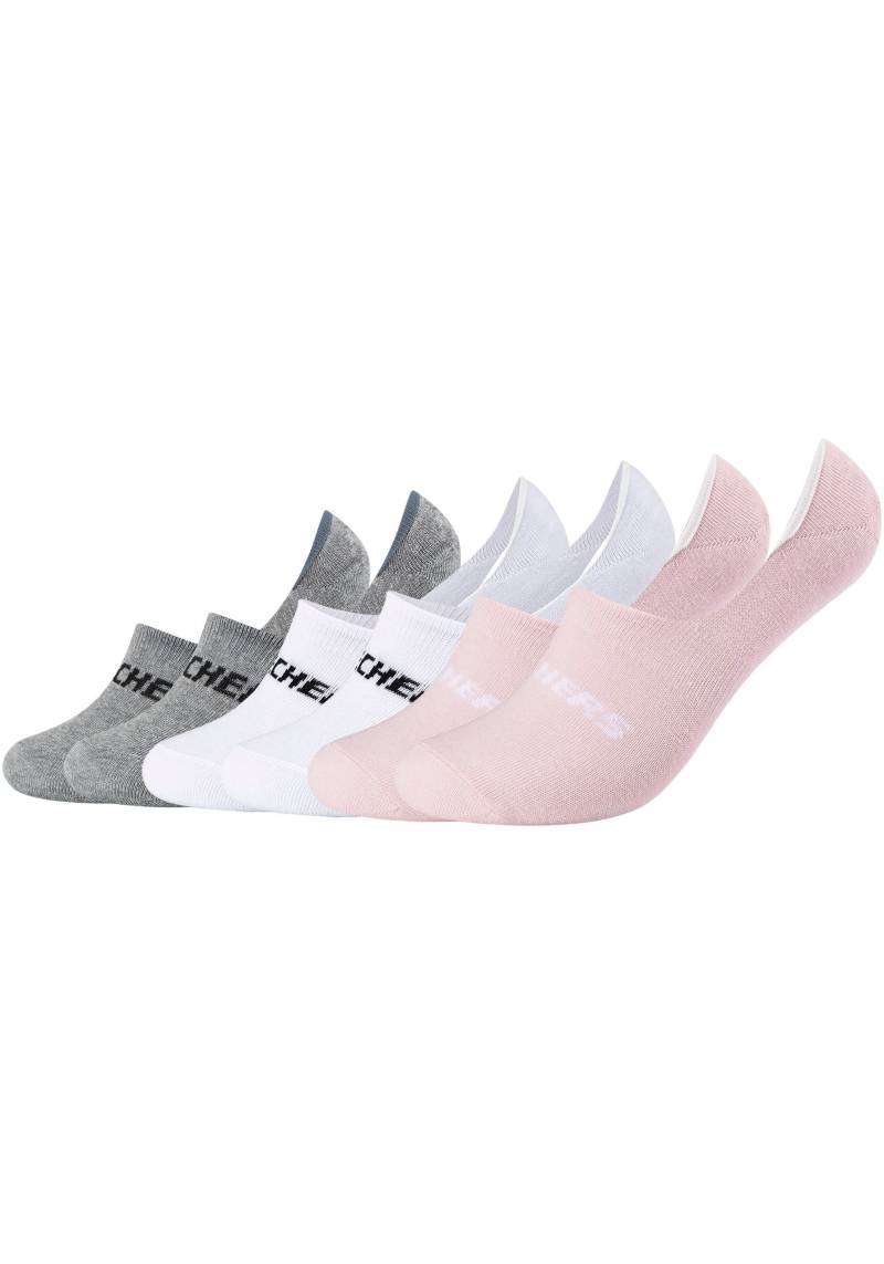 Skechers Füsslinge »mesh ventilation«, (6er Pack), mit weichem Bund von Skechers