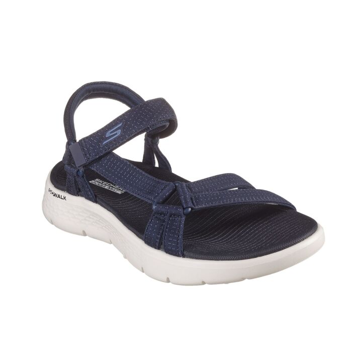 Skechers GO Walk Sandale aus weichem Textil marine, 40 von Skechers