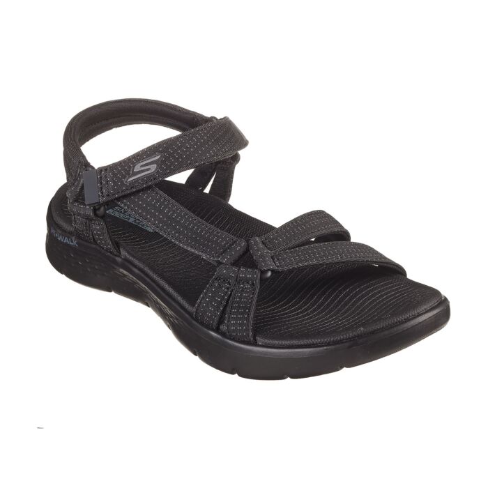 Skechers GO Walk Sandale aus weichem Textil schwarz Skechers GO Walk Sandale aus weichem Textil schwarz von Skechers