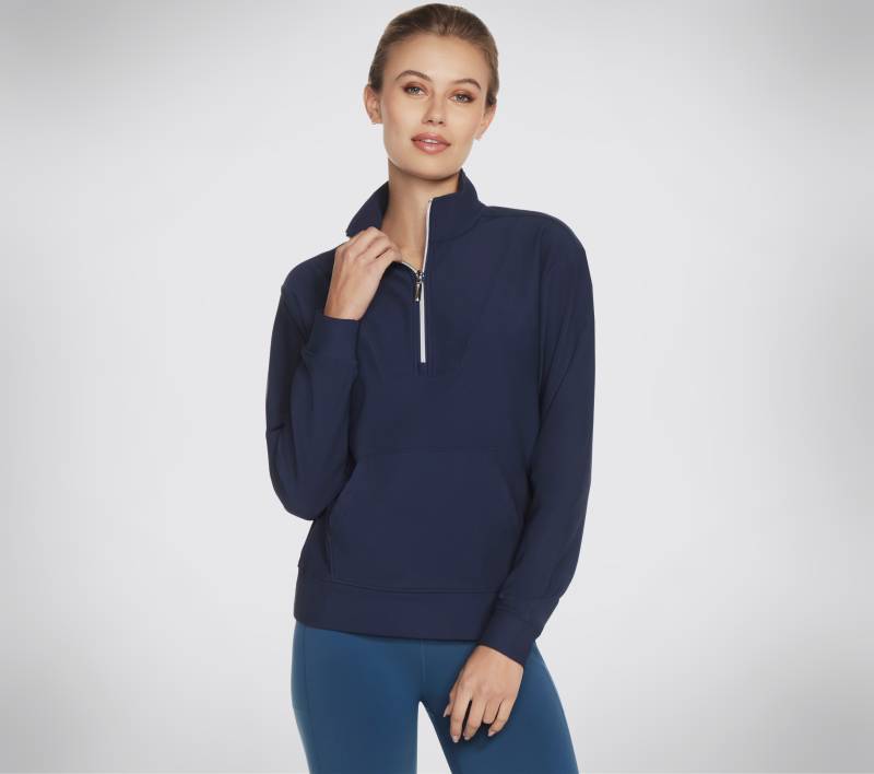 Skechers Rollkragenpullover »GOLUXE RIB 1/4 ZIP« von Skechers