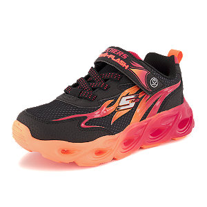 Skechers Lights Thermo Flash Jungen Sneaker Schwarz von Skechers