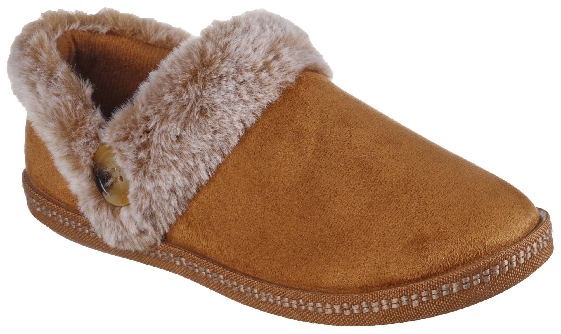 Skechers Pantoffel »COZY CAMPFIRE FRESH TOAST«, mit Fellimitat-Kragen von Skechers