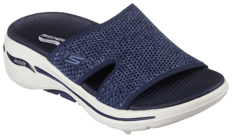 Skechers Pantolette »GO WALK ARCH FIT SANDAL-JOYFUL«, Sommerschuh, Schlappen mit Goga Mat Footbed von Skechers