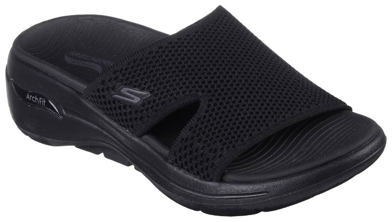 Skechers Pantolette »GO WALK ARCH FIT SANDAL-JOYFUL«, Sommerschuh, Schlappen mit Goga Mat Footbed von Skechers