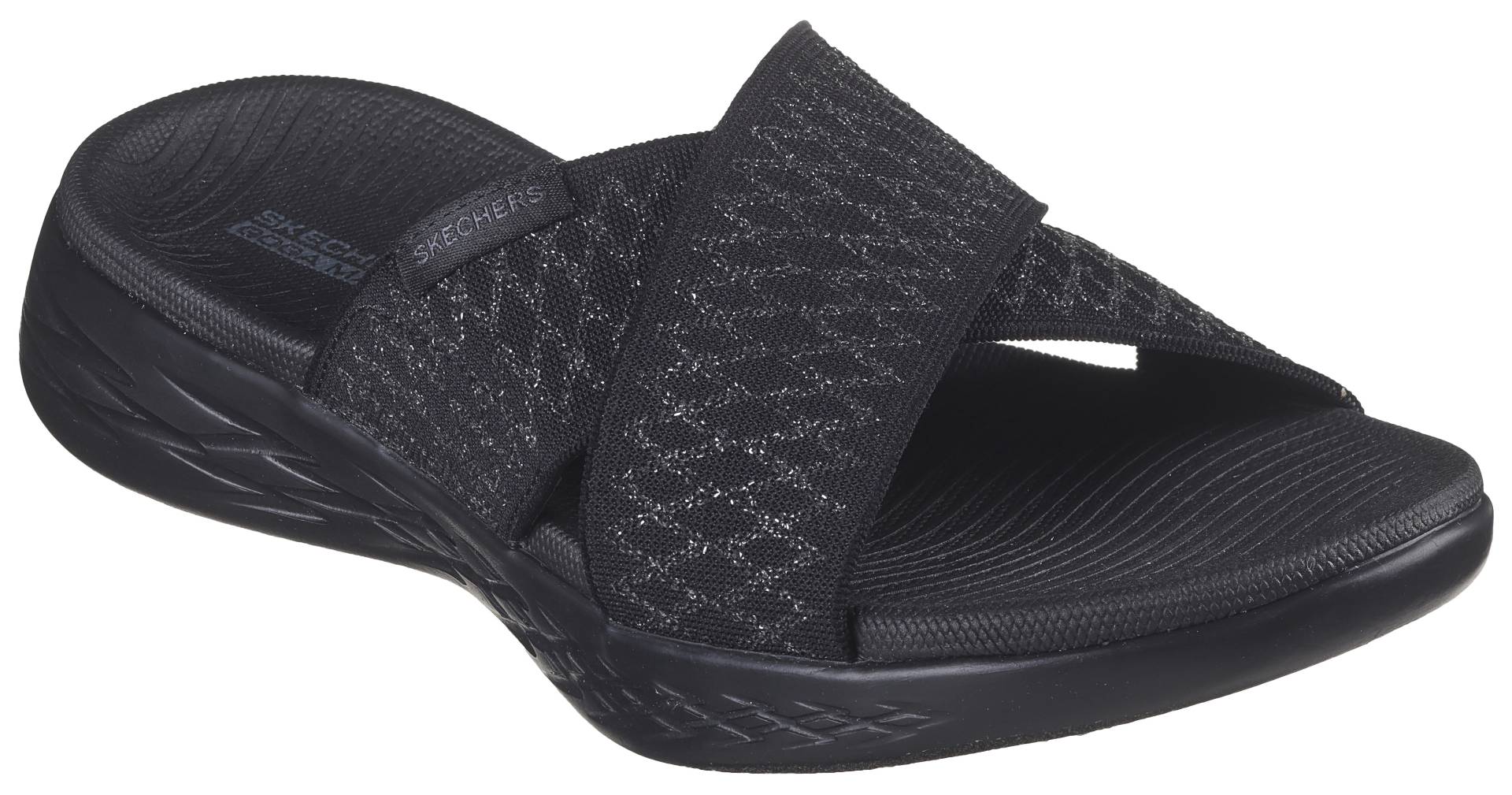 Skechers Pantolette »ON-THE-GO 600-«, Sommerschuh, Schlappen mit Goga Mat Footbed von Skechers