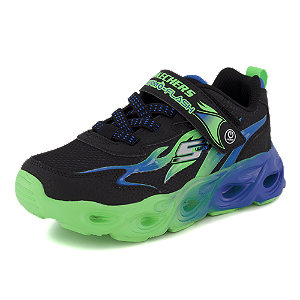 Skechers S-Lights Thermo Flash Jungen Sneaker Schwarz von Skechers