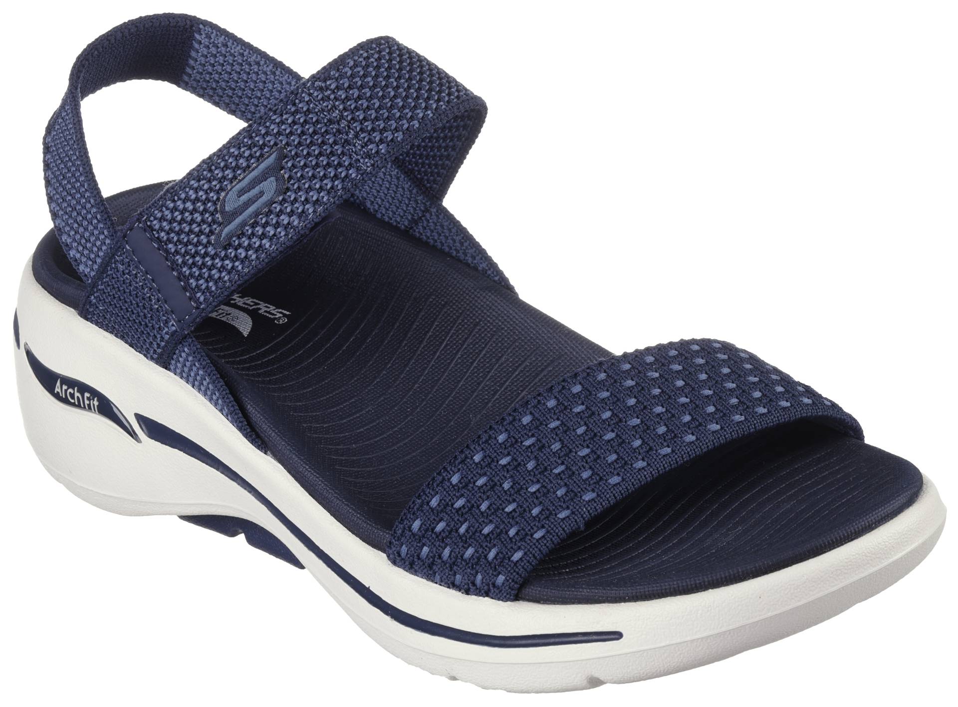 Skechers Sandale »GO WALK ARCH FIT SANDAL-POLISHED«, Sommerschuh, Sandalette, Klettschuh, für Maschinenwäsche geeignet von Skechers