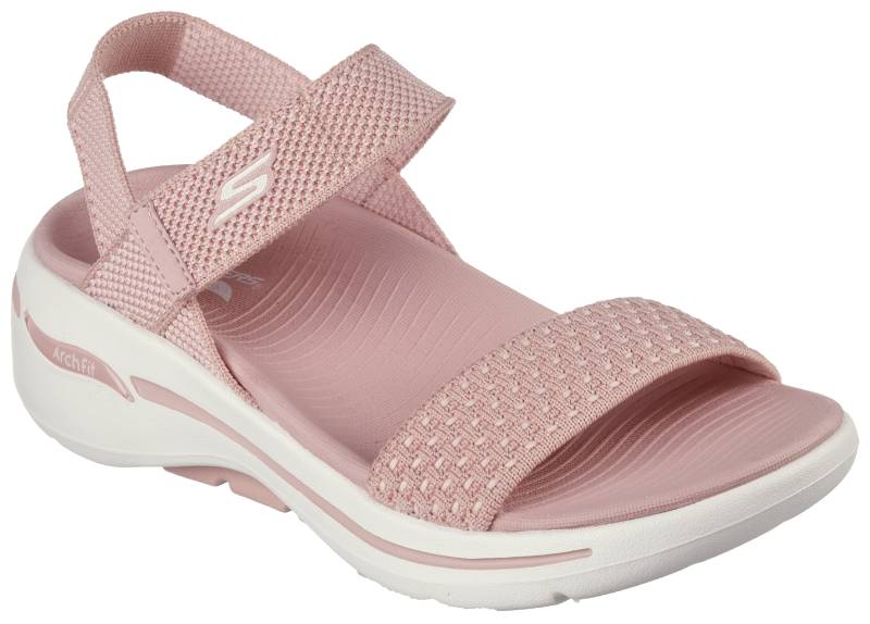 Skechers Sandale »GO WALK ARCH FIT SANDAL-POLISHED«, Sommerschuh, Sandalette, Klettschuh, für Maschinenwäsche geeignet von Skechers