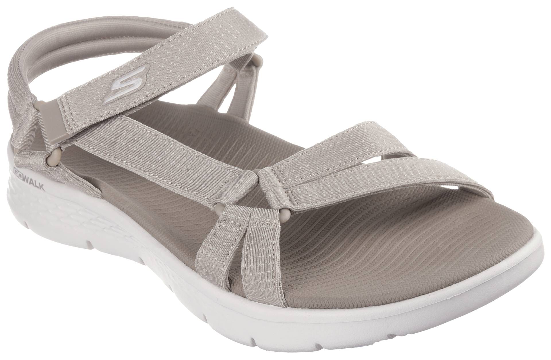 Skechers Sandale »GO WALK FLEX SANDAL-SUBLIME-X«, Sommerschuh, Sandalette, Klettschuh, mit Goga Mat Footbed von Skechers