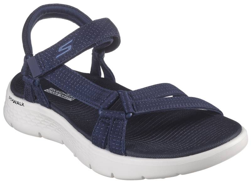 Skechers Sandale »GO WALK FLEX SANDAL-SUBLIME-X«, Sommerschuh, Sandalette, Klettschuh, mit Goga Mat Footbed von Skechers