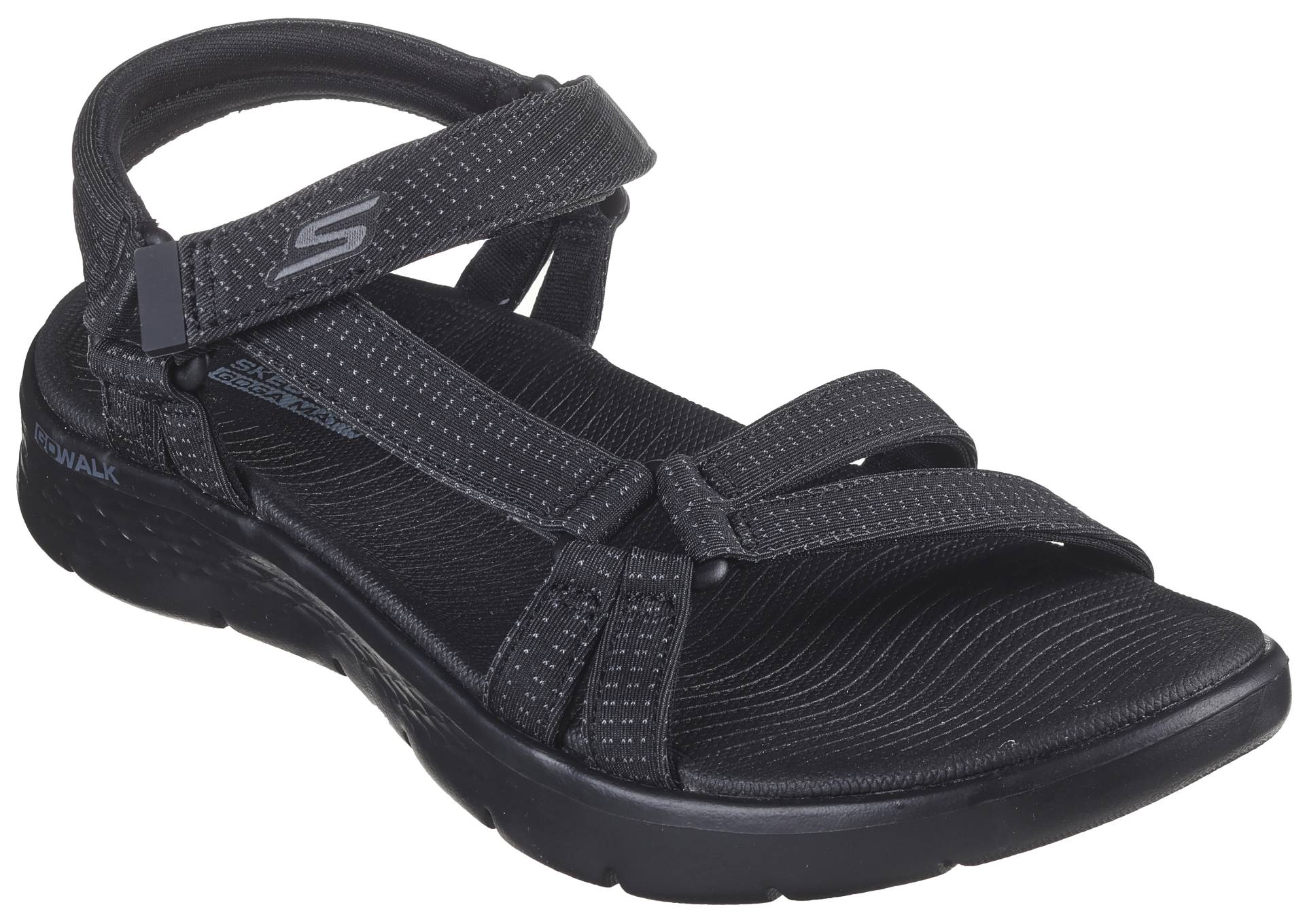 Skechers Sandale »GO WALK FLEX SANDAL-SUBLIME-X«, Sommerschuh, Sandalette, Klettschuh, mit Goga Mat Footbed von Skechers