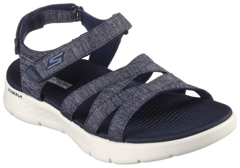 Skechers Sandale »GO WALK FLEX SANDAL-SUNSHINE«, Sommerschuh, Sandalette, Klettschuh, mit praktischem Klettverschluss von Skechers