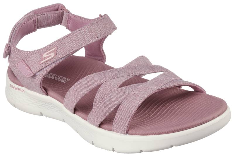 Skechers Sandale »GO WALK FLEX SANDAL-SUNSHINE«, Sommerschuh, Sandalette, Klettschuh, mit praktischem Klettverschluss von Skechers