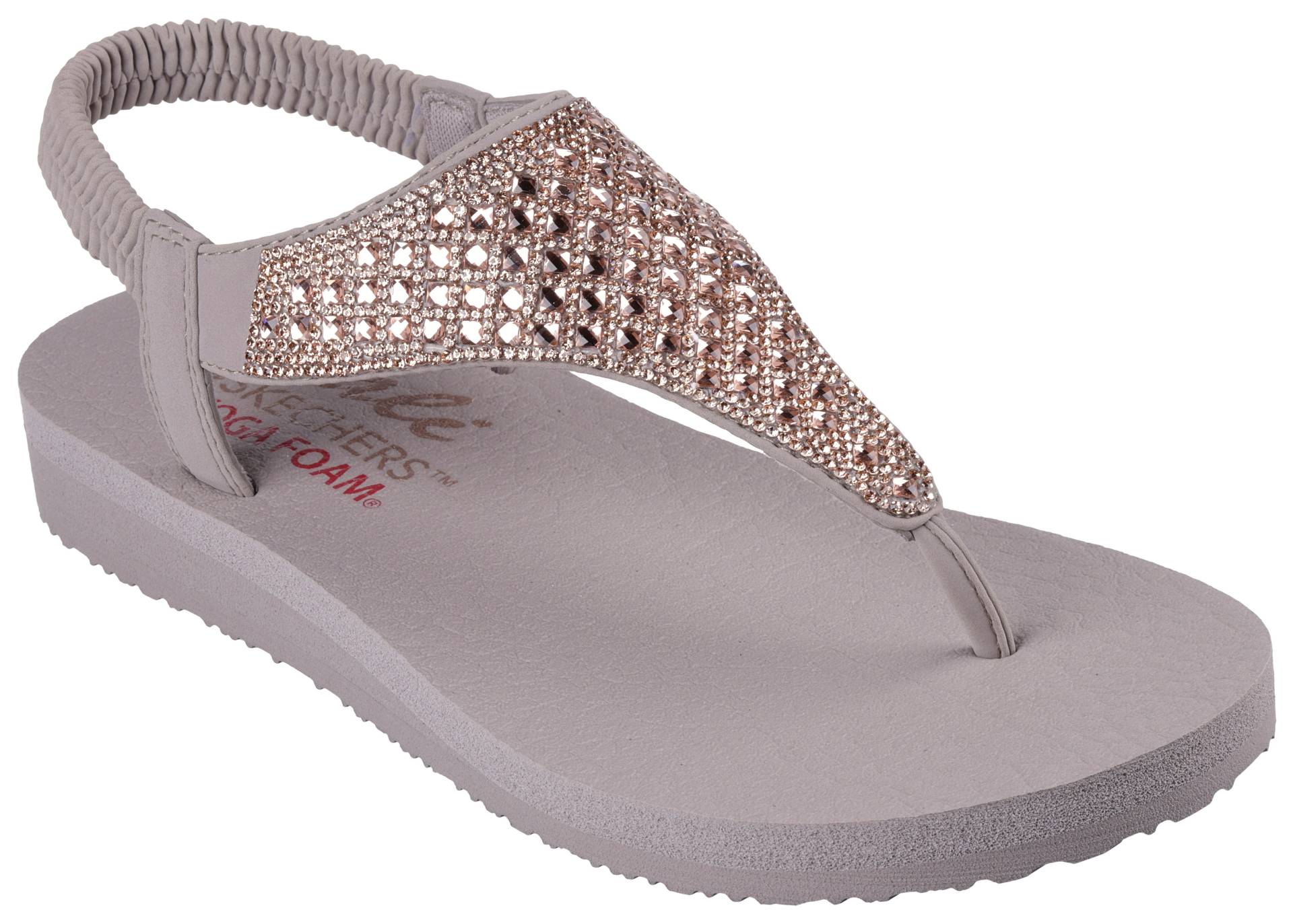 Skechers Sandale »MEDITATION-ROCKSTAR«, Sommerschuh, Sandalette, Riemchensandale, mit Glitzersteinen Skechers Sandale »MEDITATION-ROCKSTAR«, Sommerschuh, Sandalette, Riemchensandale, mit Glitzersteinen von Skechers