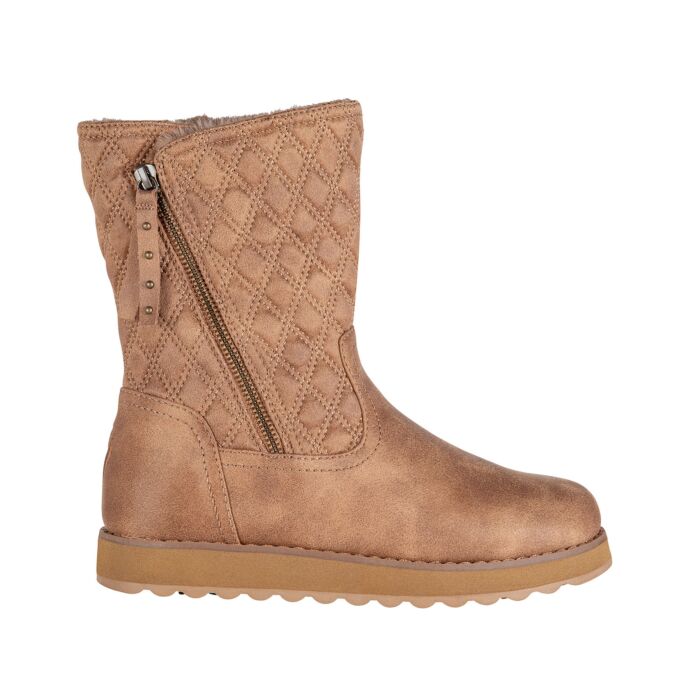 Skechers Schlupfstiefel für Damen camel, 35 von Skechers