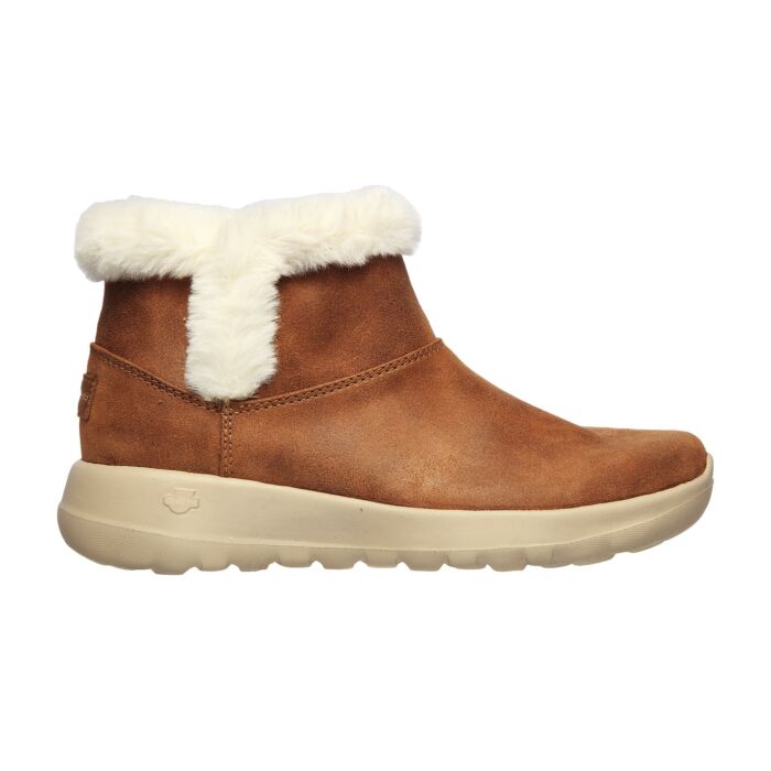 Skechers Schlupfstiefelette für Damen camel, 37 von Skechers