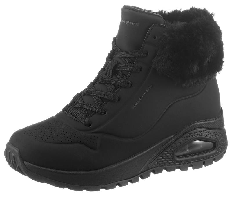 Skechers Sneaker »UNO RUGGED - FALL AIR«, Keilsneaker, Winterboots, Schnürboots mit Bio Dri-Ausstattung von Skechers