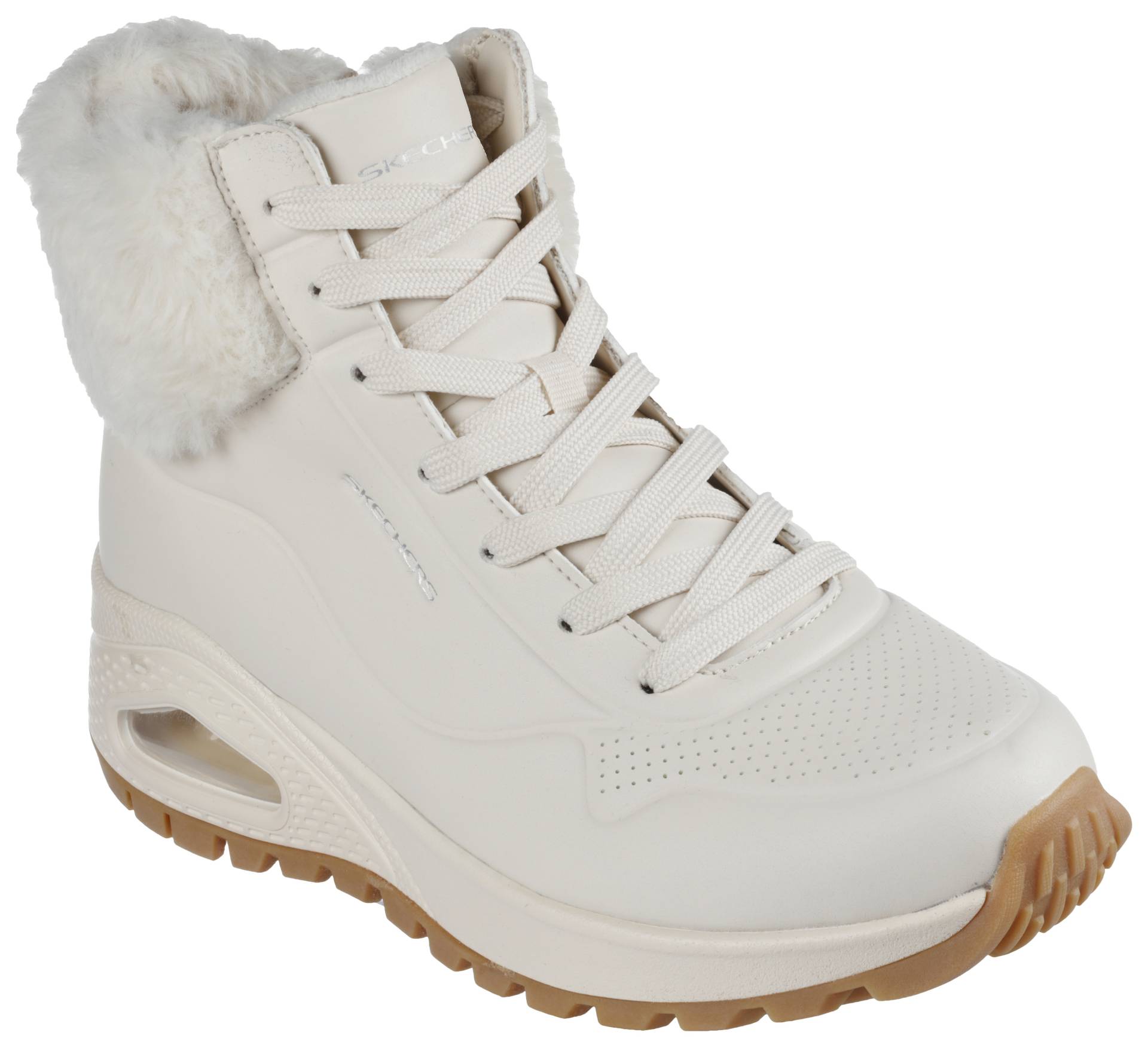 Skechers Sneaker »UNO RUGGED - FALL AIR«, Keilsneaker, Winterboots, Schnürboots mit Bio Dri-Ausstattung von Skechers