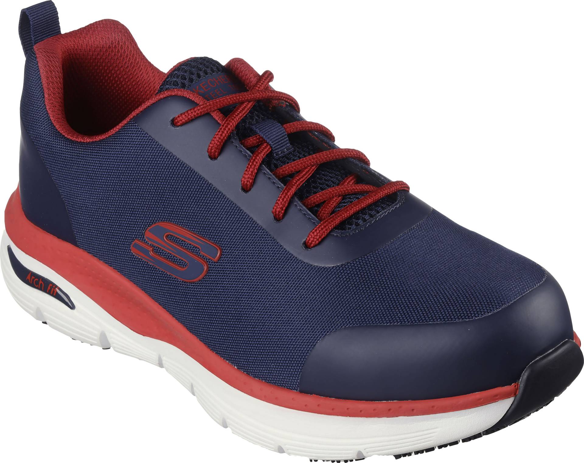 Skechers Sicherheitsschuh »ARCH FIT SR-RINGSTAP«, S3 ESD, leicht und sportlich, durchtrittsicher von Skechers