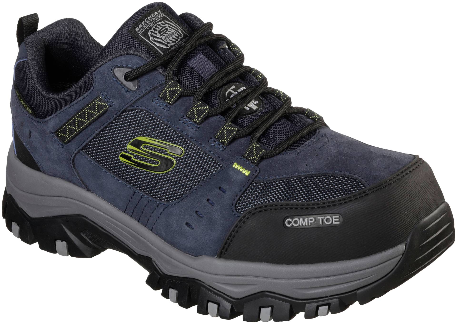 Skechers Sicherheitsschuh »GREETAH«, SB WR SRA, wasserfest und mit Memory Foam Einlegesohle von Skechers