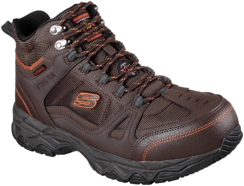 Skechers Sicherheitsstiefel »LEDOM«, SB WR FO SRC, wasserfest und mit Air cooled Memory Foam Einlegesohle von Skechers